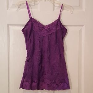 Maurices Crinkle Lace Cami - M